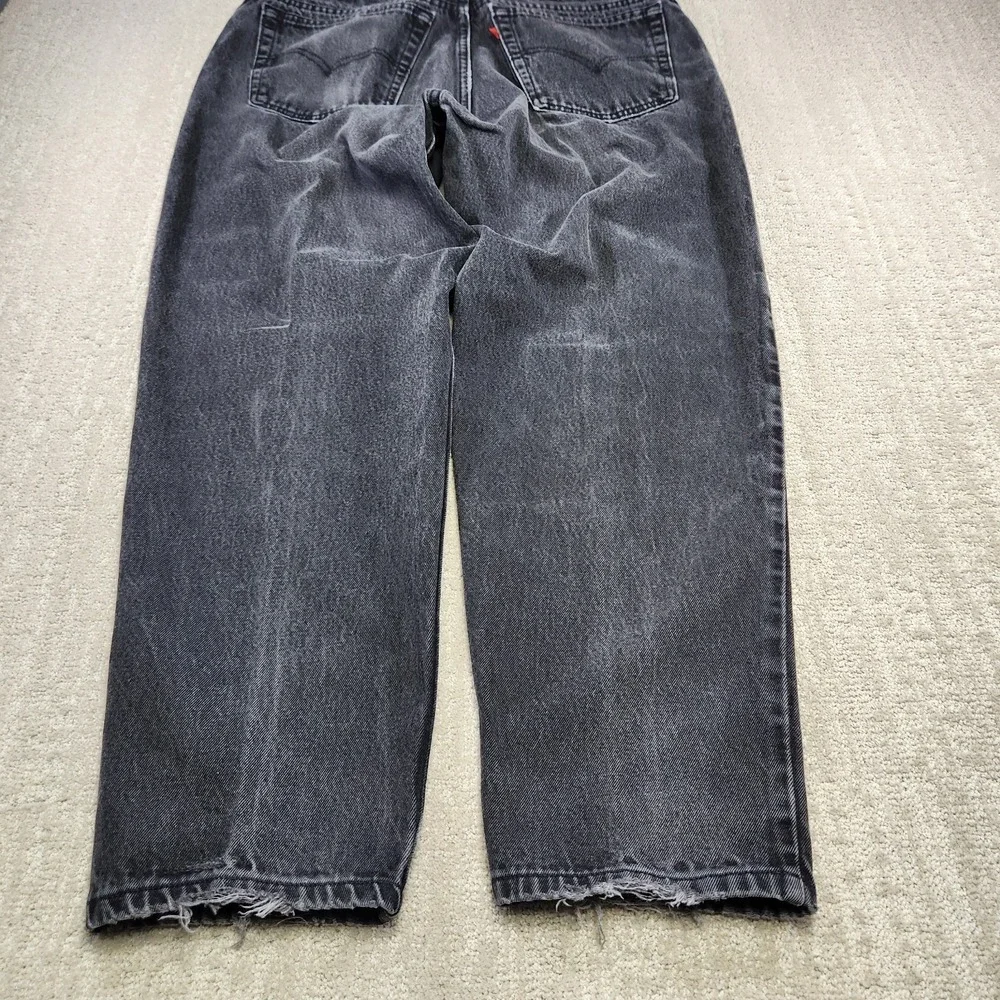Vintage Levis 560 Jeans Men 36x30  *READ Black Denim Relaxed Taper Baggy Dad USA